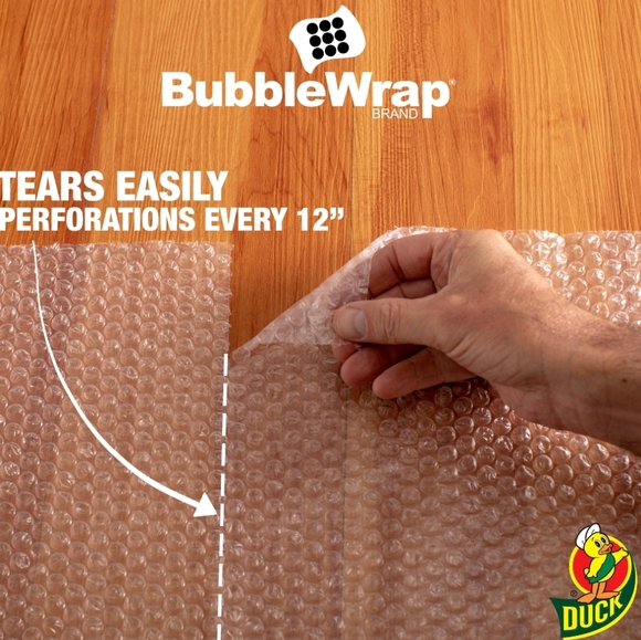 16"x7' Cushioning Duck Bubble Wrap - Clear - Picture 5 of 7